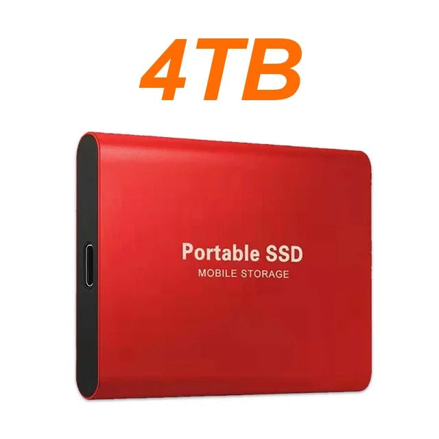 Disque Dur Externe SSD Ultra-Rapide - Stockage Compact et Haute Capacité