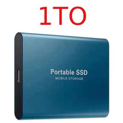 Disque Dur Externe SSD Ultra-Rapide - Stockage Compact et Haute Capacité